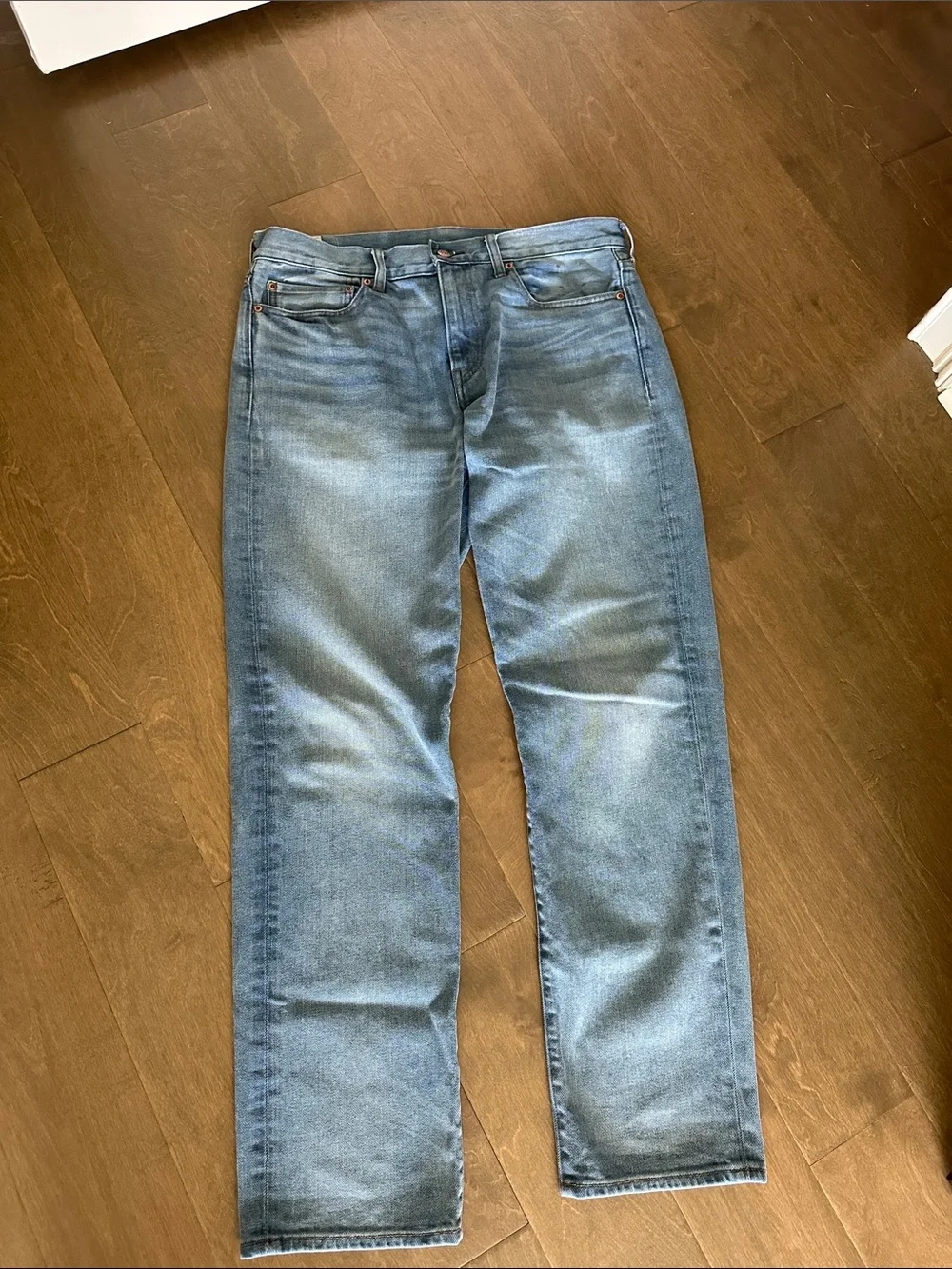 J. Crew Light Wash Relaxed Men’s Jeans